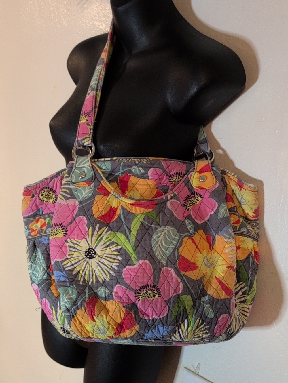 "JAZZY BLOOMS"  VERA BRADLEY BAG